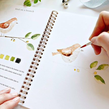 Cahier d'aquarelle Animaux