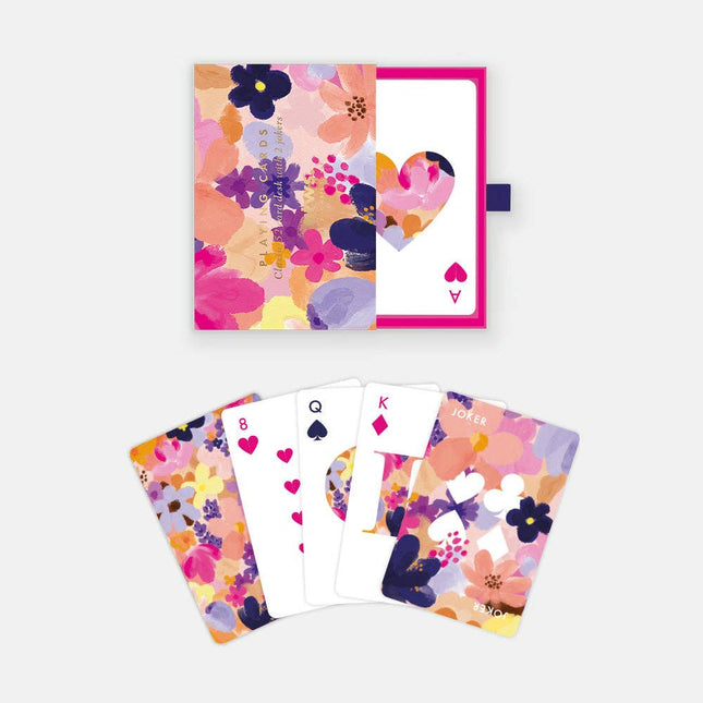 NEW Jeu de cartes Jardin de fleurs