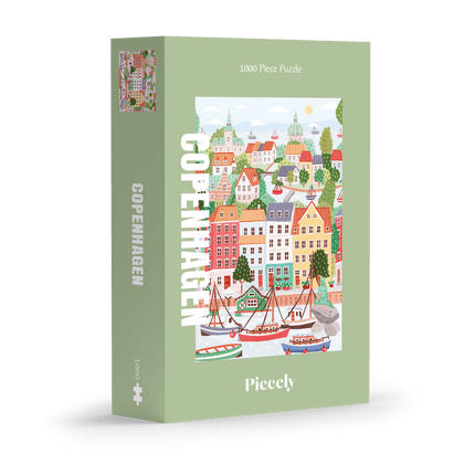 NEW Puzzle Copenhague 1000 pièces - Piecely