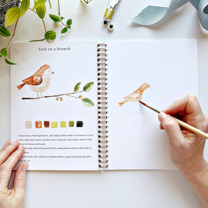 Cahier d'aquarelle Animaux