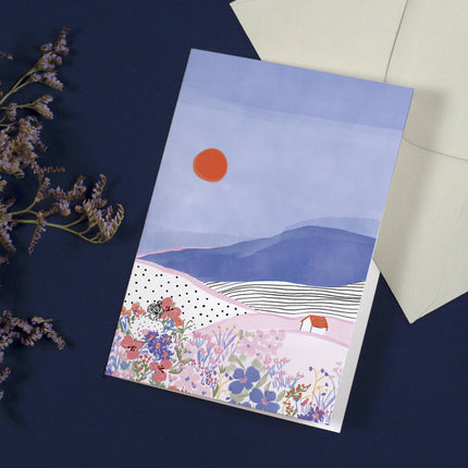 Carte double « Hillside »