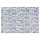 Planificateur de bureau hebdomadaire - Toile de Jouy