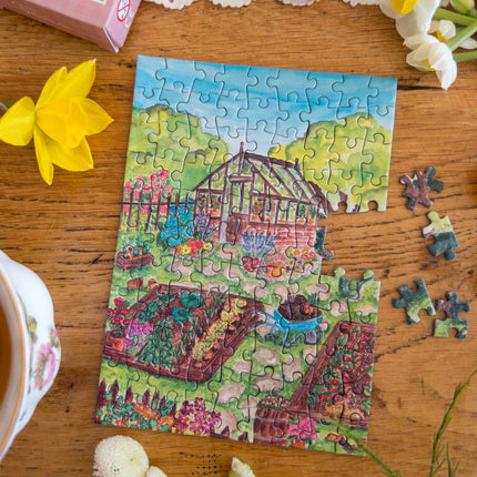 Mini Puzzle Serre de Printemps