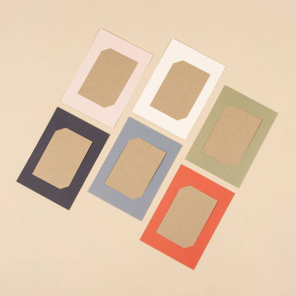 Carte support sachet de graine – Terracotta et Ivoire