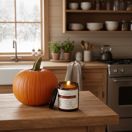 NEW Bougie parfumée Citrouille Épicée - 200g