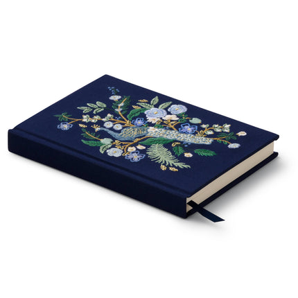 NEW Journal brodé Peacock