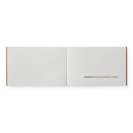 Carnet de voyage à illustrer vert