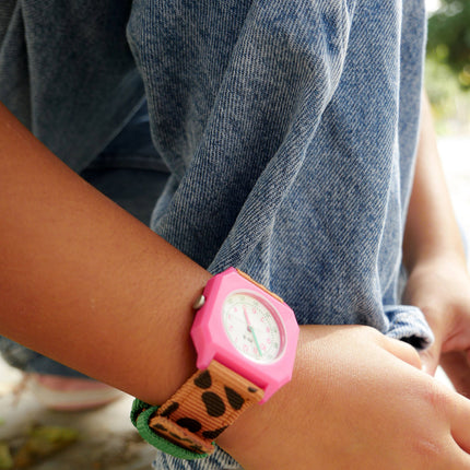 Montre Leopard Mini Kyomo x Taxi Brousse
