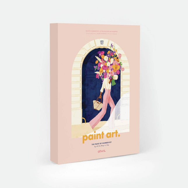 Kit de peinture par numéros Porte parisienne
