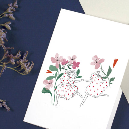 Carte double « Joyeuses »