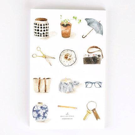 NEW Carnet Les choses de tous les jours