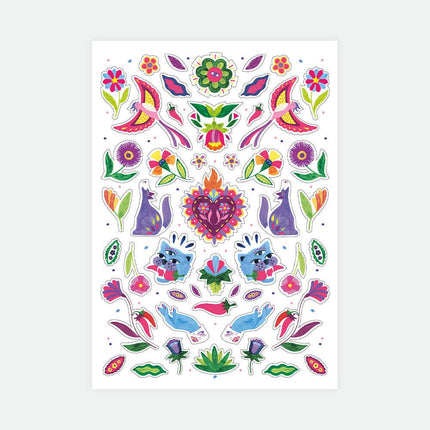 NEW Stickers Jungle mexicaine