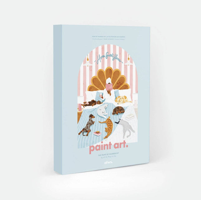 Kit de peinture par numéros La vie sans humains