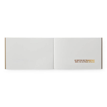 Carnet de voyage à illustrer vert