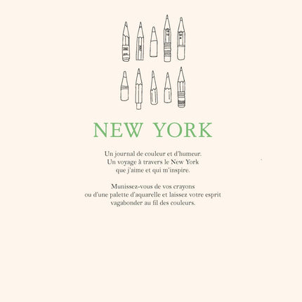 Carnet de coloriages New York