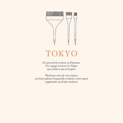 Carnet de coloriages Tokyo