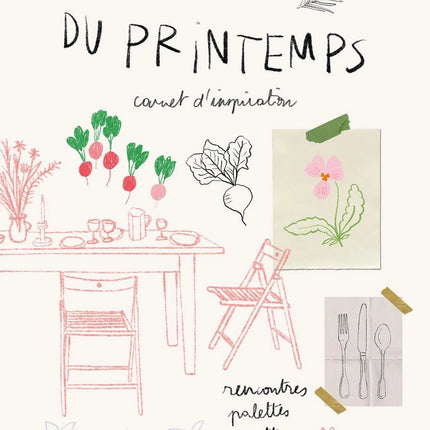 Livre l'heure du printemps - carnet d'inspiration