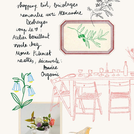 Livre l'heure du printemps - carnet d'inspiration
