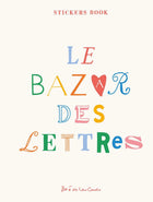 Carnet de stickers - Le bazar des lettres