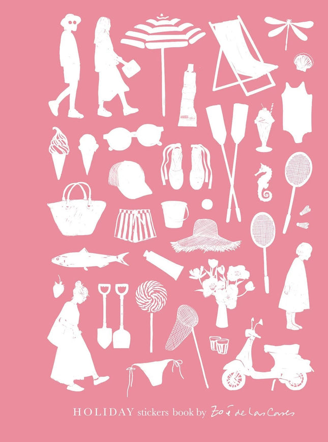 Holiday stickers book