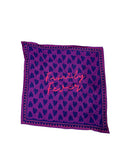 NEW Foulard Jade Coeur Violet - Frangin Frangine