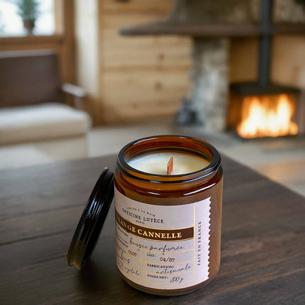 NEW Bougie parfumée Orange Cannelle - 200g