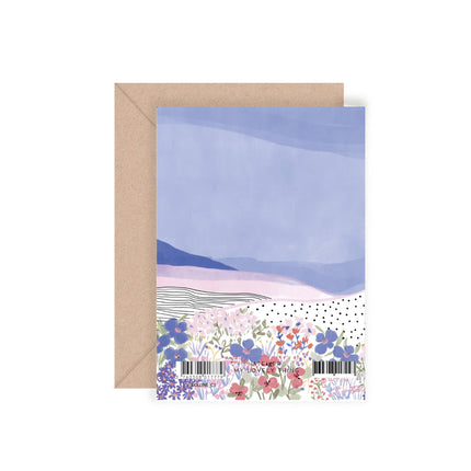 Carte double « Hillside »