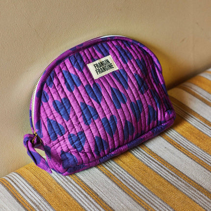 NEW Trousse Make Up Iseult Coeur Violet
