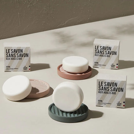 Le porte savon design en béton La Crème Libre