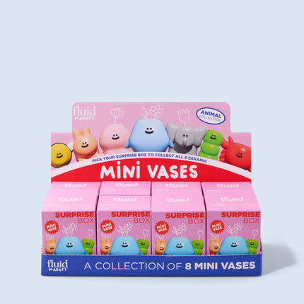 Mini vase surprise box Animaux