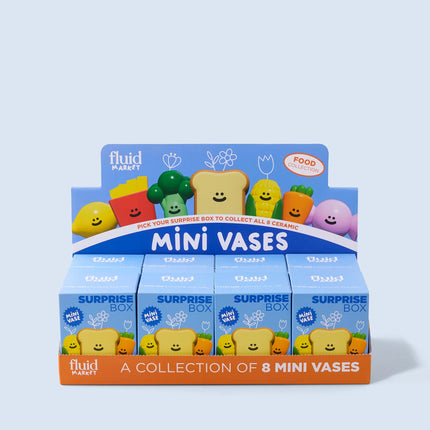 Mini vase surprise box Food
