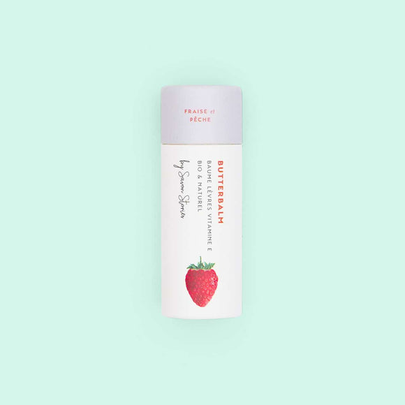 NEW Baume à lèvres Fraise & Pêche et vitamine E