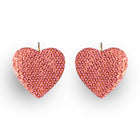 NEW Boucles d’oreilles Béguin Pêche sequins EXCLU BOUTIQUE