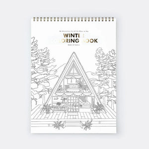 NEW Livre de coloriage Winter edition