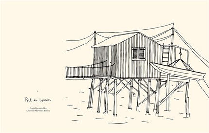 Carnet de coloriages Cabanes