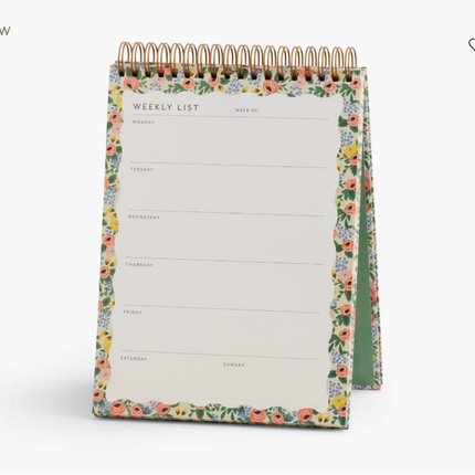 NEW Semainier de bureau Rosa - Rifle Paper