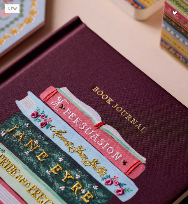 Journal de lecture brodé  Ladies Night