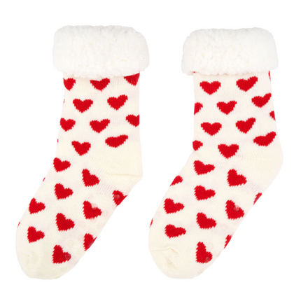 Chaussons coeur