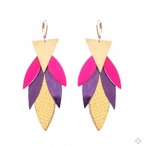 NEW Boucles d’oreilles Demisel - Maya Violet