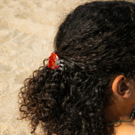 Petite pince à cheveux Crabe