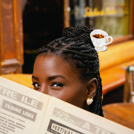 Boucles d’oreilles Coeur perle