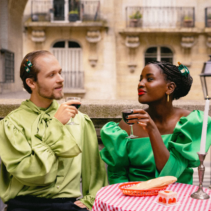 Pince à cheveux Vin
