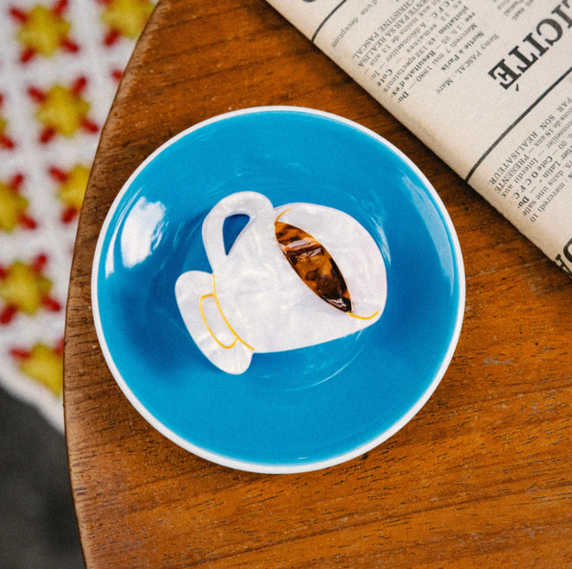 Pince à cheveux Café