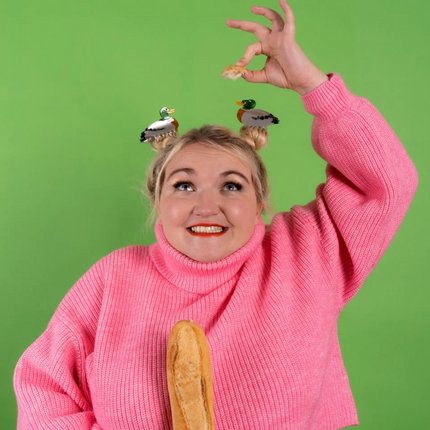 Pince à cheveux Canard