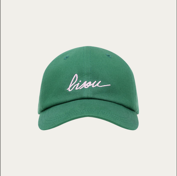 NEW Casquette Bisou Vert foncé Mathilde Cabanas