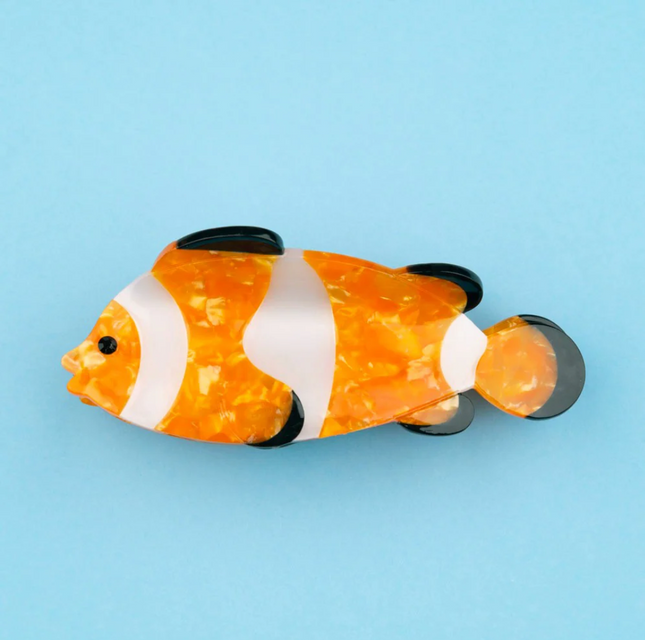 Pince à cheveux Poisson clown