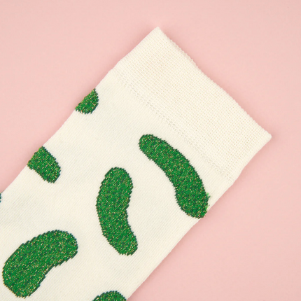Chaussettes à paillettes Cornichon