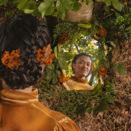 NEW Pince à cheveux Feuille d'érable
