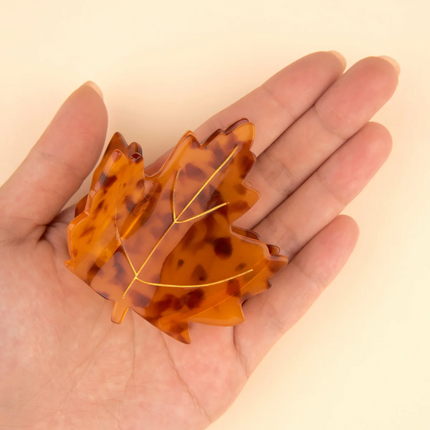 NEW Pince à cheveux Feuille d'érable