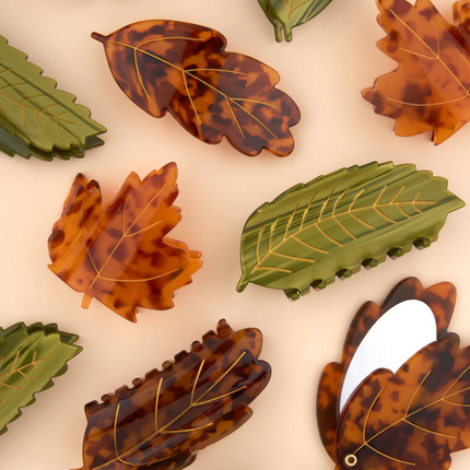 NEW Pince à cheveux Feuille d'érable